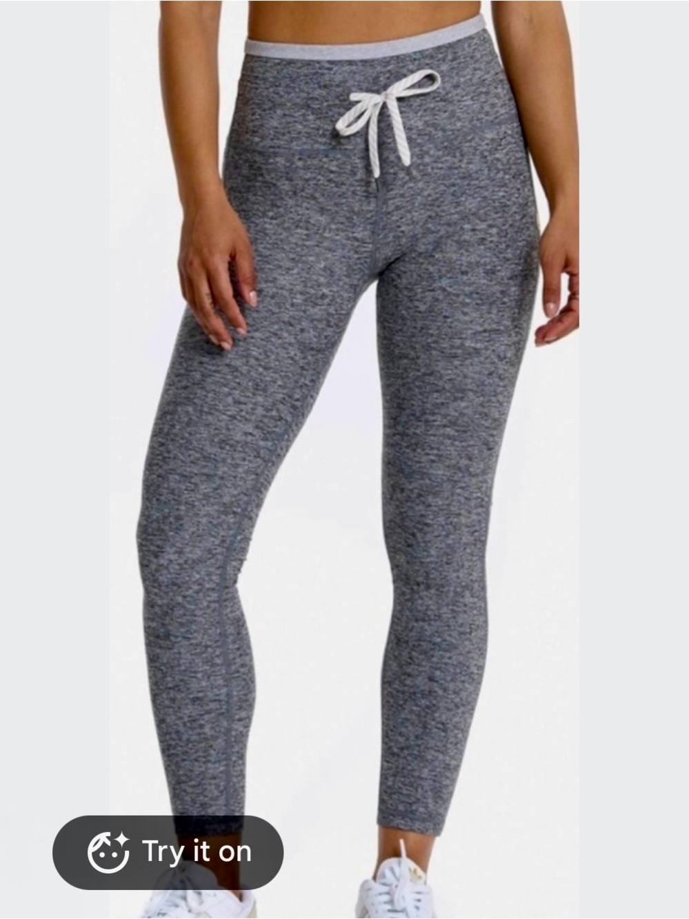 Vuori Vibe Elevation Leggings- Heather Grey